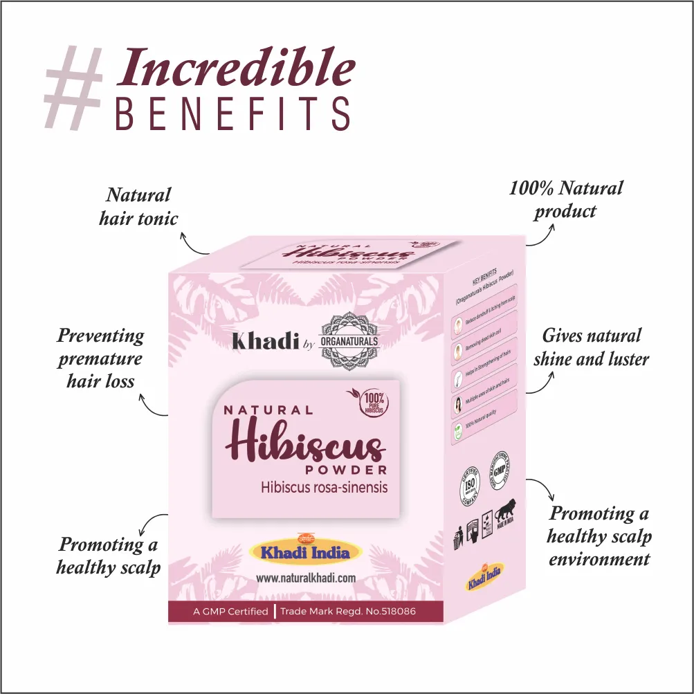 Benefits of Hibiscus powder - www.dkihenna.com