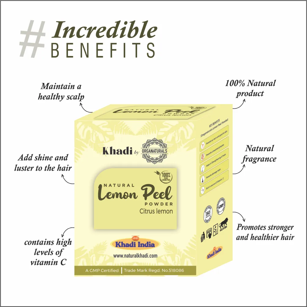 Benefits of Lemon Peel Powder - www.dkihenna.com