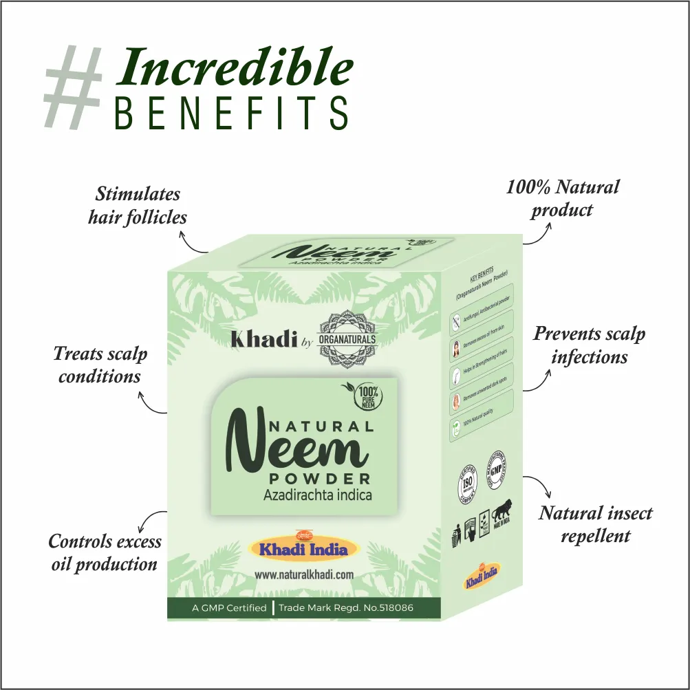 Benefits of Neem Powder - www.dkihenna.com