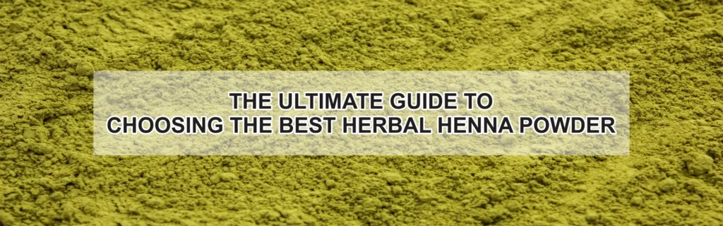 Herbal Henna powder blog banner - www.dkihenna.com