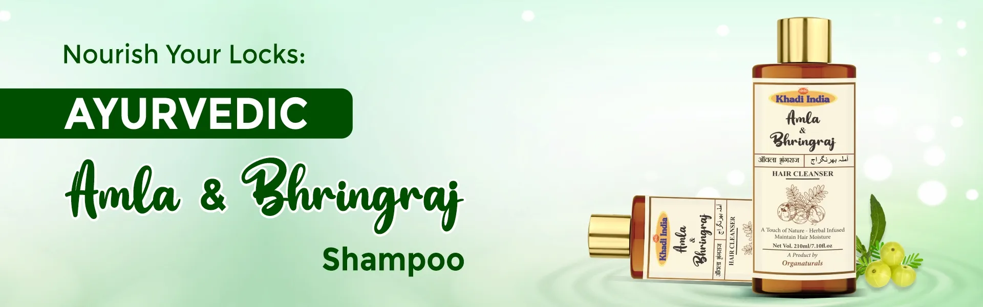 Amla & Bhringraj Shampoo - www.dkihenna.com