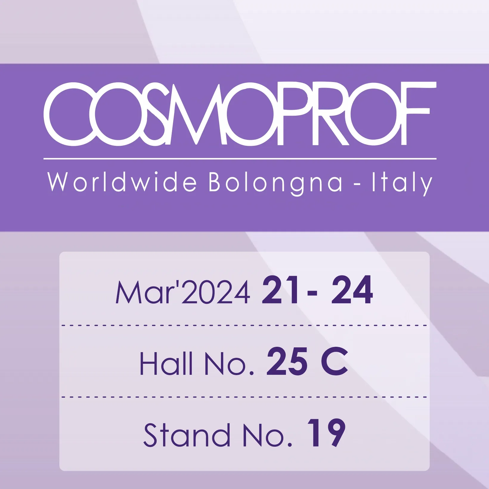 cosmoprof worldwide bologna mobile banner - www.dkihenna.com