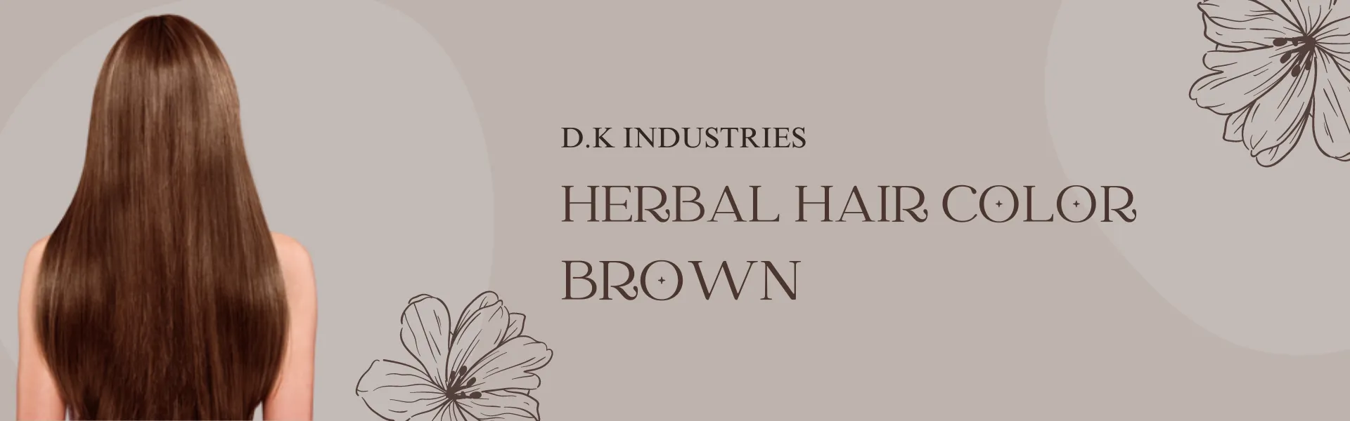 HERBAL HAIR COLOR Brown - www.dkihenna.com