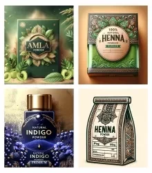 Indian Herbal Powder View More - www.dkihenna.com